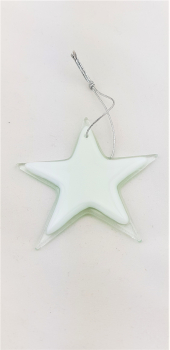 Stern weiß zum Hängen